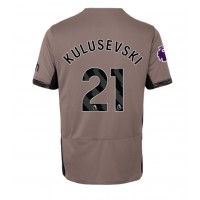 Dámy Fotbalový dres Tottenham Hotspur Dejan Kulusevski #21 2023-24 Třetí Krátký Rukáv